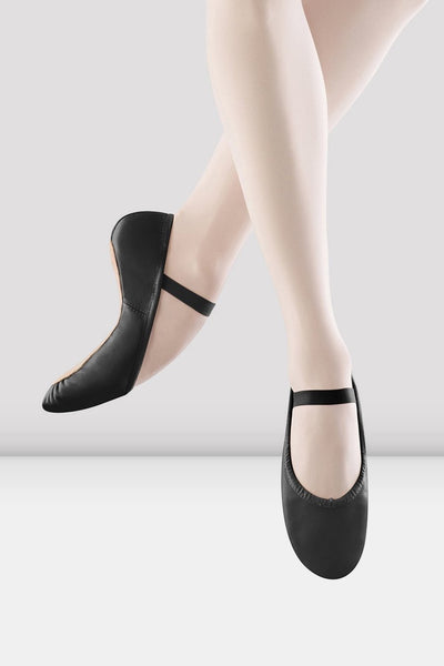 Bloch - Dansoft Full Sole Leather Ballet Shoe - Toddler/Girls (S0205T/S0205G) - Black (GSO)