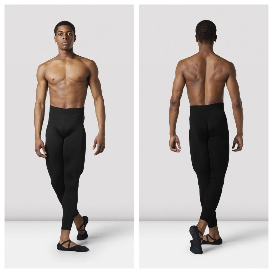 Bloch Footless Full Length Dance Tight Men s MP002 Black Carolina Dancewear