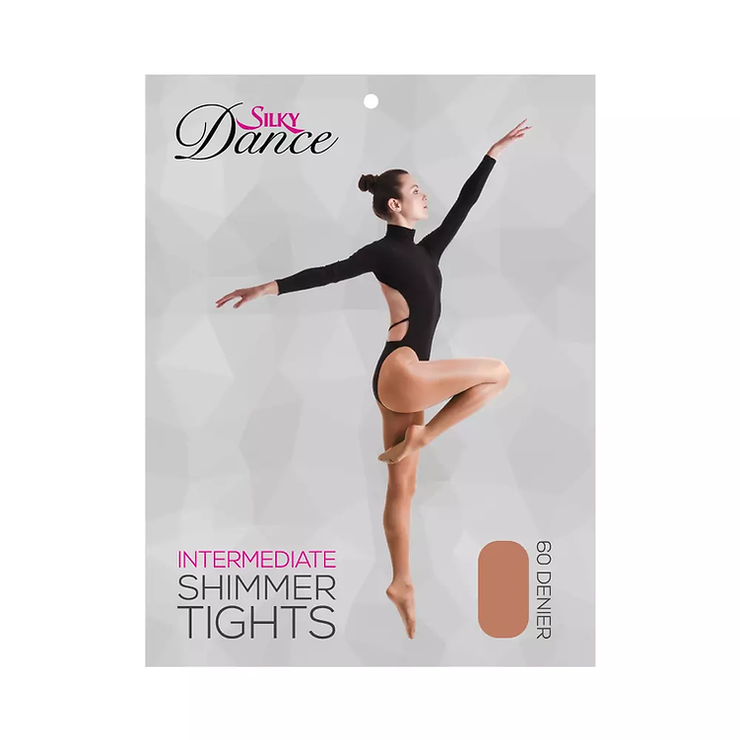 CHILDREN'S CAPEZIO FOOTED SHIMMER TIGHTS
