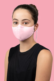 Bloch - BLOCH B-Safe Lanyard Face Mask - Child/Adult (A004C/A004A) - Light Pink FINAL SALE