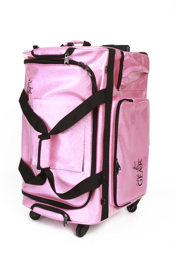 glam gear Glam'r Gear - Changing Station Travel Bag - LARGE PINK SPARKLE